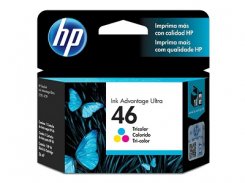 HP 46 - Color (dye-based cyan, dye-based magenta, dye-based yellow) - original