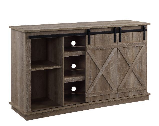 Bellona TV Stand; Oak Finish