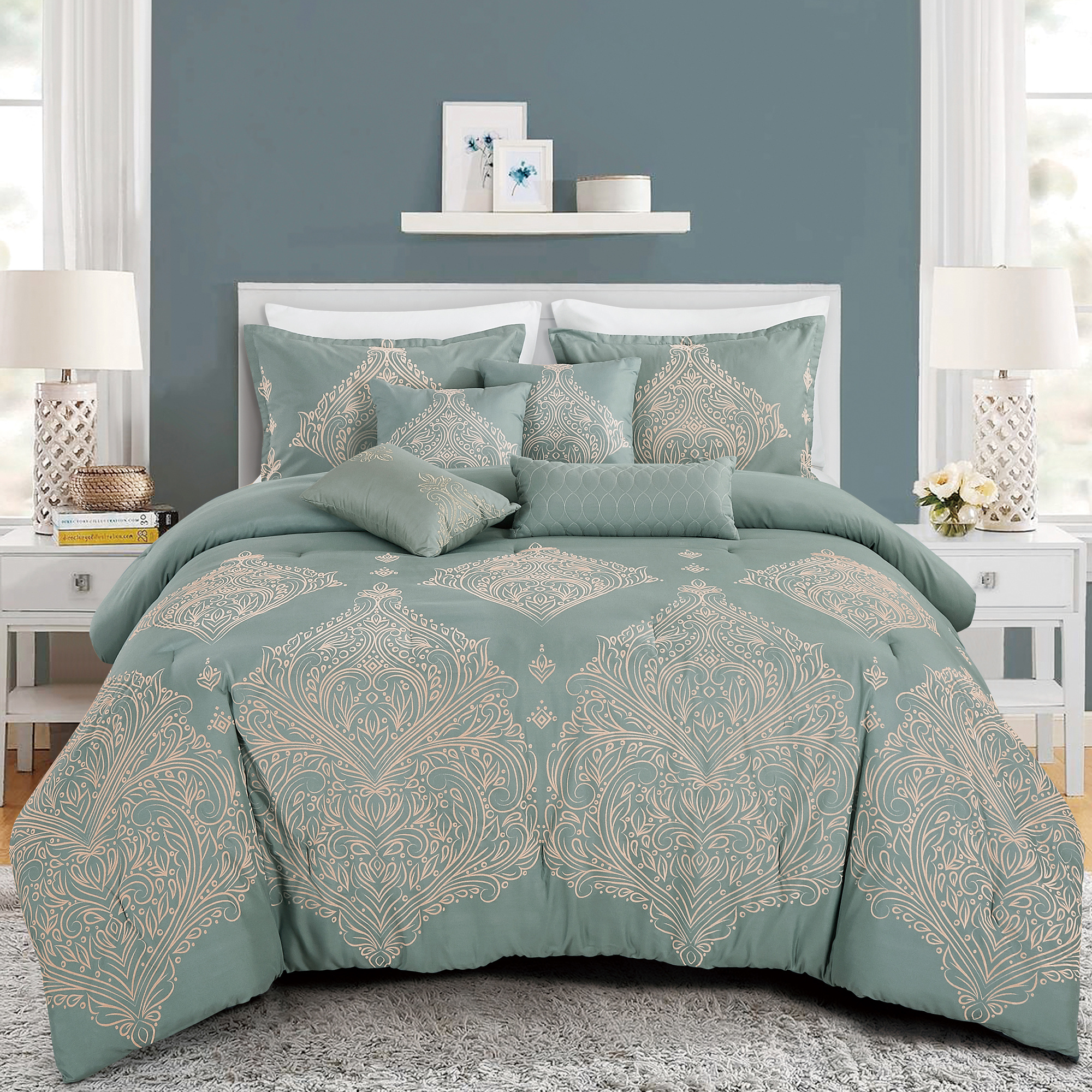 Lycoris 7PC COMFORTER SET