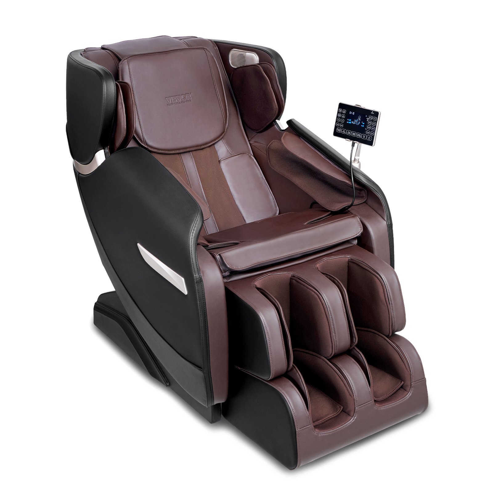 VEVOR Massage Chair - Full Body Zero Gravity Recliner with Multi Auto Modes, 3D Shiatsu, Heating, Bl