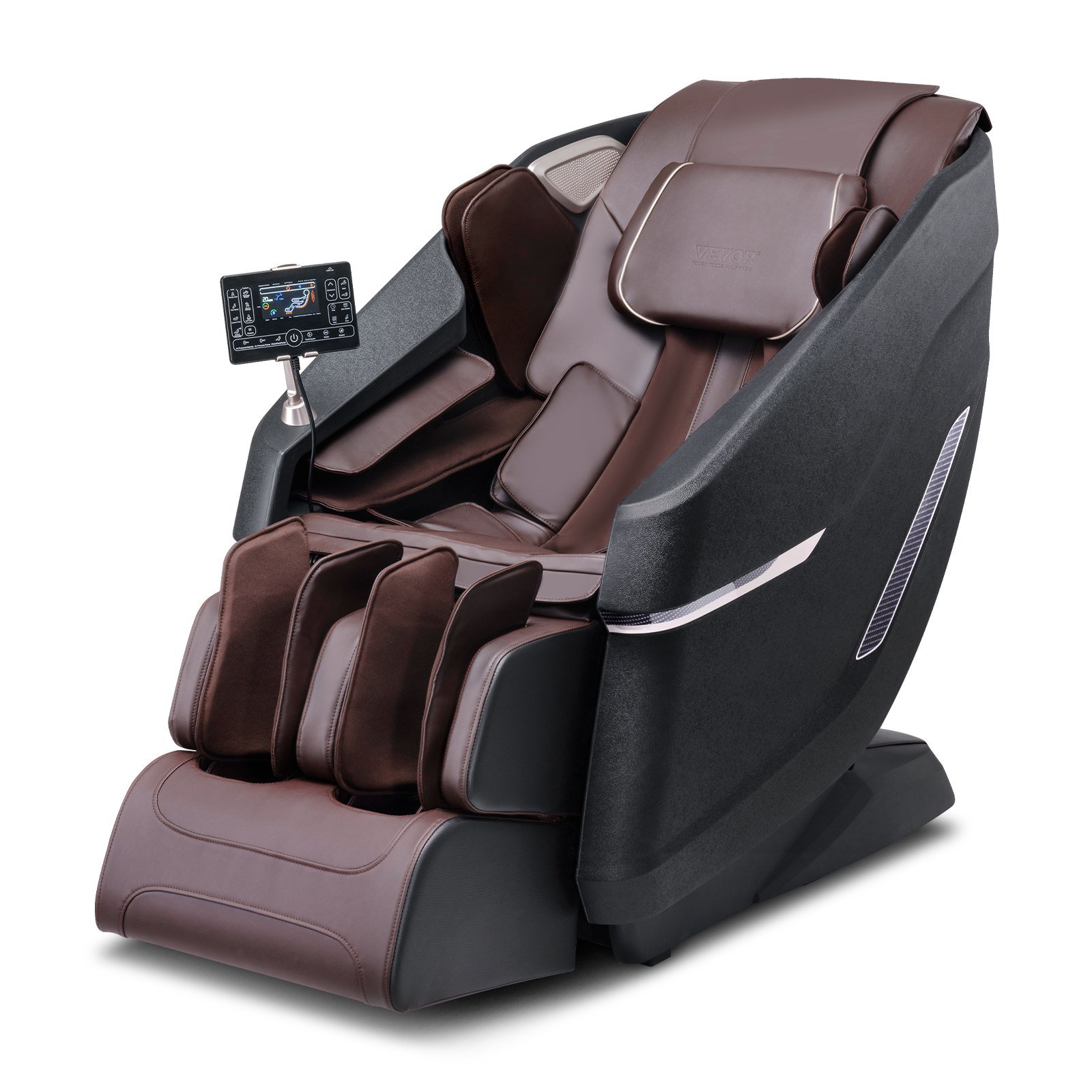 VEVOR Massage Chair with Flexible SL-Track, Full Body Zero Gravity Recliner, 10-18 Auto Modes, 3D Sh