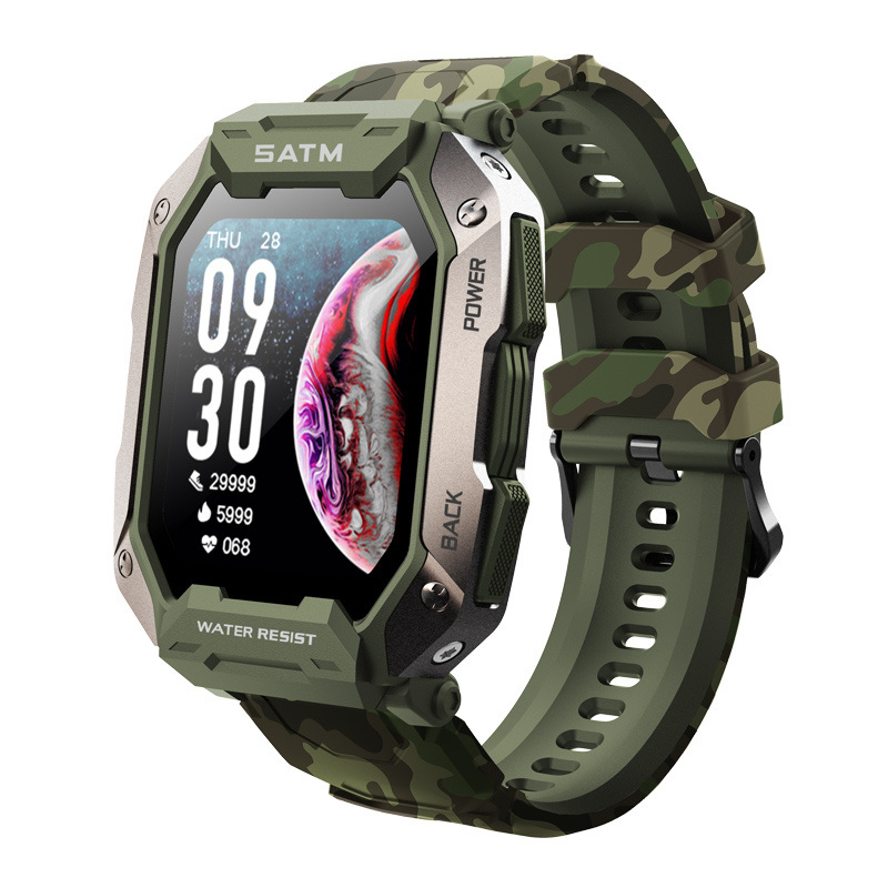 Military Smart Watch For Men; All-New 1.71'' Tactical Smartwatch For Android Phones And IPhone Compa