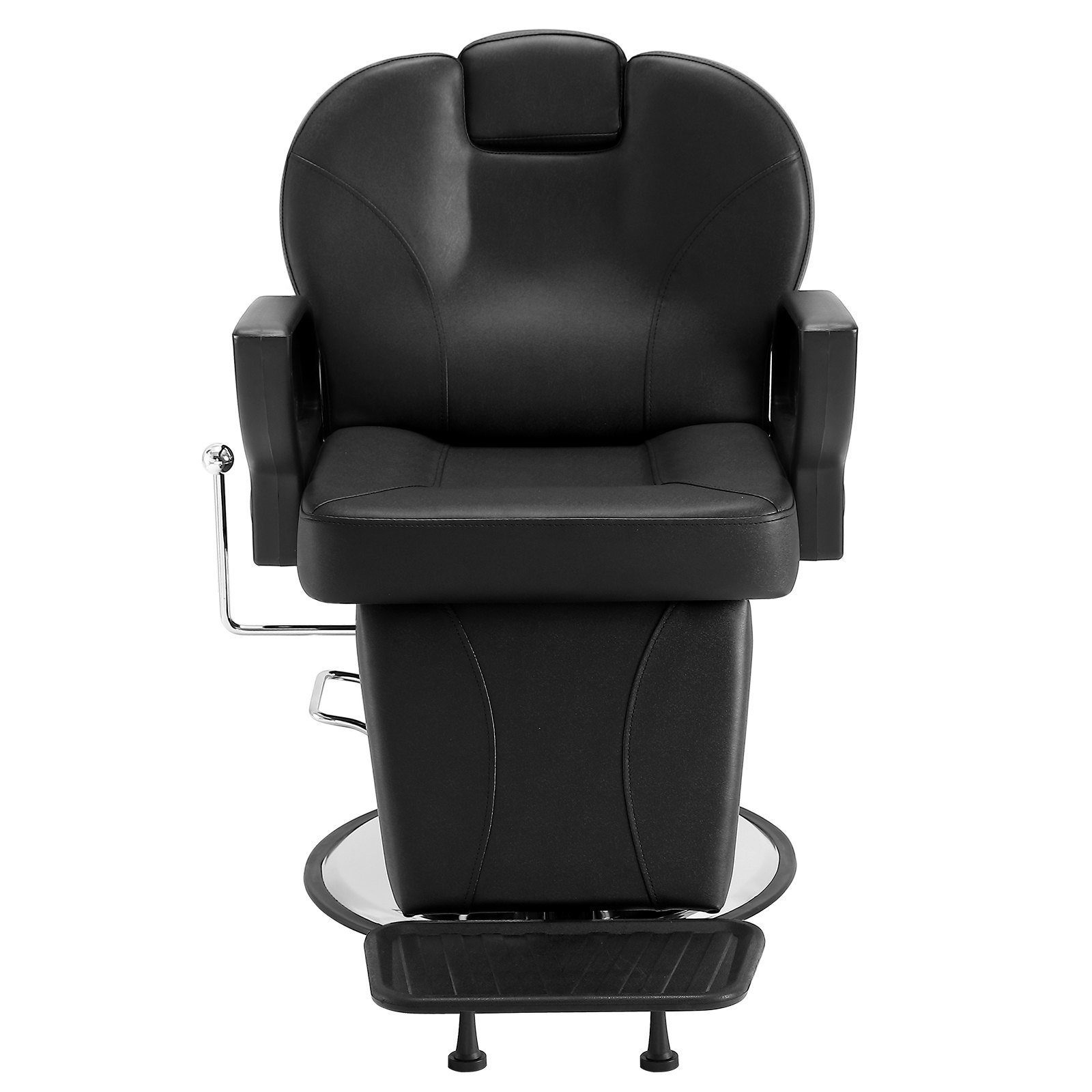 VEVOR Salon Chair, Hydraulic Recliner Barber Chair for Hair Stylist, 360 Degrees Swivel 90Â°-130Â° R