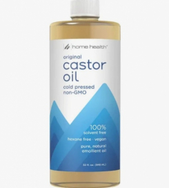 Home Health Products, Oil Castor Organic, 32 Fl Oz