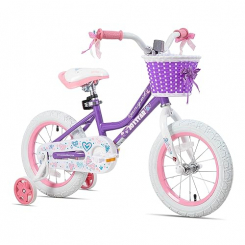 JOYSTAR 16 Inch Girls Bikes Toddler Bike for 4 5 6 7 Years Old Girl 16