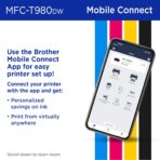 Brother INKvestment Tank 980 Wireless and Ethernet Color Inkjet All-in-One Printer - Image 6