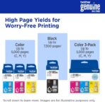 Brother Genuine BTD1803PK 3-Pack High Yield Cyan, Magenta, and Yellow Ink Bottles (for use with INKvestment Tank 580, 780, and 980 Printers) - Image 4