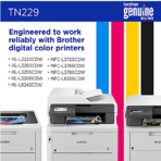 Brother TN229 Black Standard Yield Toner Cartridge (TN229B) - Image 2