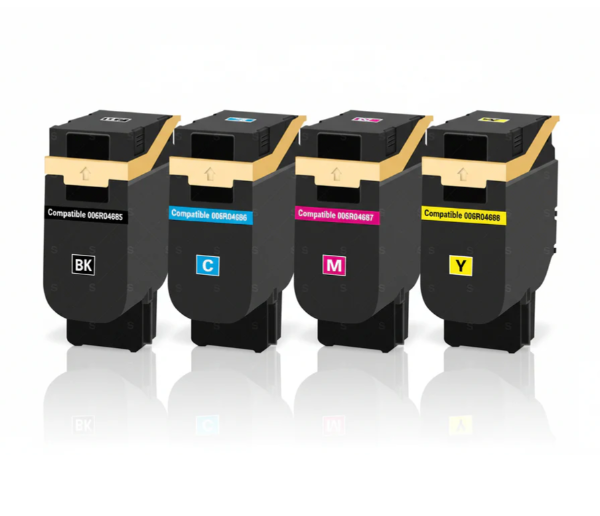 Xerox Standard Yield Black Cyan Yellow Magenta Toner Cartridge Set for Xerox C410, VersaLink C415/DN