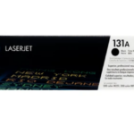 HP 131A Black Original LaserJet Toner Cartridge, CF210A