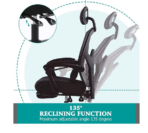 Ergonomic High-Back Mesh Office Chair with Footrest - Image 2